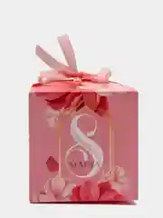 Коралловый меланж коробка складная девушке, 20 видов
