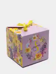 Лавандовый коробка складная девушке, 20 видов