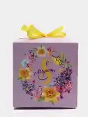 Лавандовый коробка складная девушке, 20 видов