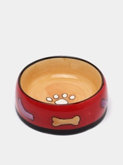 Миска керамическая "Косточка", для кошек и собак, 0,22 л