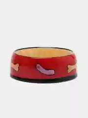 Миска керамическая "Косточка", для кошек и собак, 0,22 л