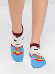 Синий носки с супергероями