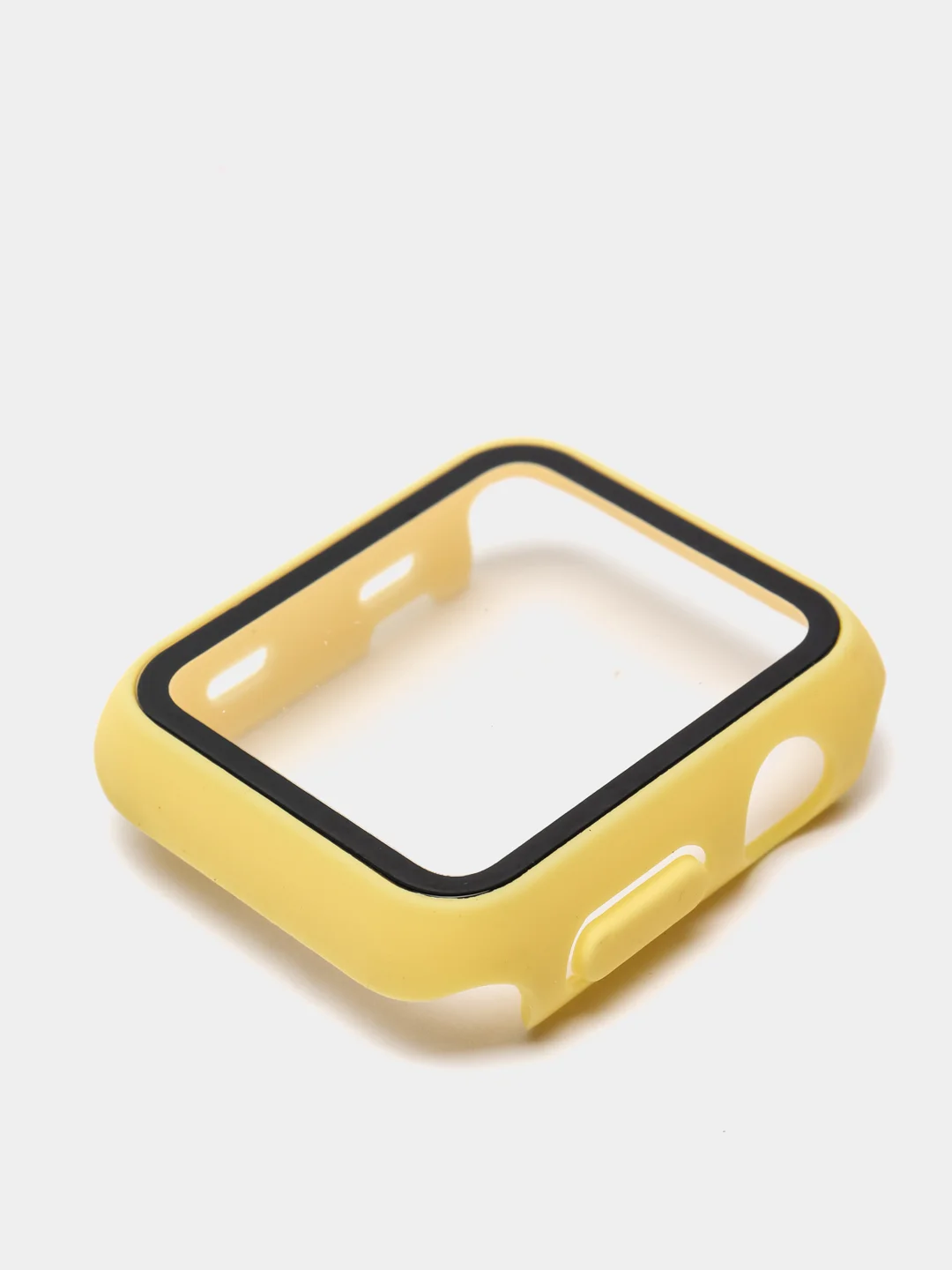 Прозрачный бампер с защитным стеклом и ремешком для Apple Watch 38/40/41/42/44/45/49