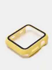 Прозрачный бампер с защитным стеклом и ремешком для Apple Watch 38/40/41/42/44/45/49