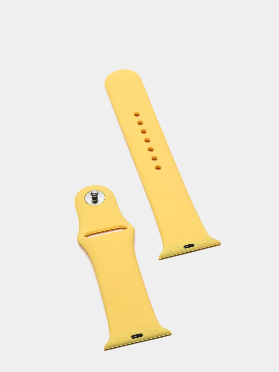 Прозрачный бампер с защитным стеклом и ремешком для Apple Watch 38/40/41/42/44/45/49