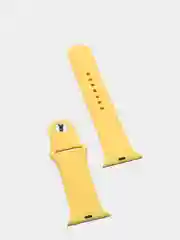 Прозрачный бампер с защитным стеклом и ремешком для Apple Watch 38/40/41/42/44/45/49