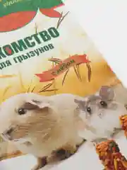 Лакомство для грызунов с мёдом, уп. 3 шт, 80г Triol Зерновая палочка