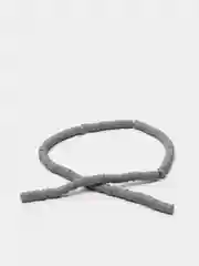 Серый бусины, 6 мм, из полимерной глины, рондели