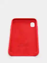 Красный силиконовый чехол для Айфон 6/6s, 7/8, 7+/8+, X/Xs, Xr, 11, 11Pro, 11ProMax