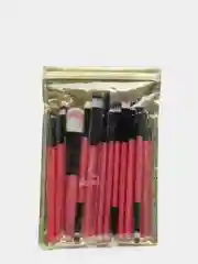 Розовый набор кистей для макияжа 20 шт