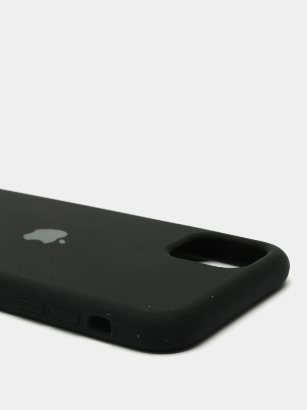 Черный чехол Silicone Case Iphone 11,12,13,Pro,Max,12 mini,XR,X,XS,XsMax,7+,8+,7,8,SE,6,6S