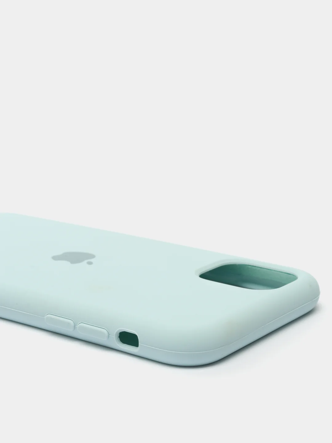 Небесно-голубой чехол Silicone Case Iphone 11,12,13,Pro,Max,12 mini,XR,X,XS,XsMax,7+,8+,7,8,SE,6,6S