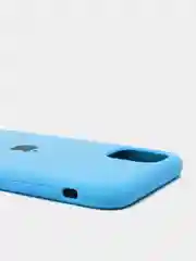 Синий чехол Silicone Case Iphone 11,12,13,Pro,Max,12 mini,XR,X,XS,XsMax,7+,8+,7,8,SE,6,6S