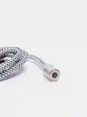Серебряный магнитный кабель microUSB, type-C, Lightning