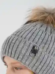 Тёмно-серый детские шапки