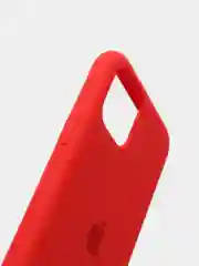 Красный силиконовый чехол для Айфон 6/6s, 7/8, 7+/8+, X/Xs, Xr, 11, 11Pro, 11ProMax