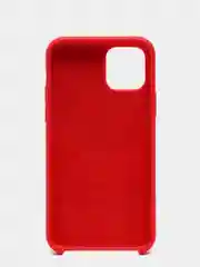 Красный силиконовый чехол для Айфон 6/6s, 7/8, 7+/8+, X/Xs, Xr, 11, 11Pro, 11ProMax