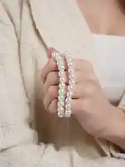 Белый колье "Жемчужина"