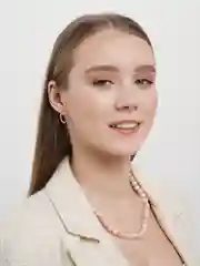 Пудровый колье "Жемчужина"
