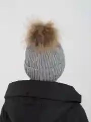 Серый детские шапки