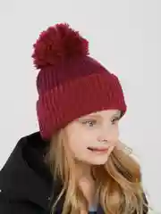 Шапка для девочек Adidas FAT BRIM BEANIE   POWBER/POWPNK