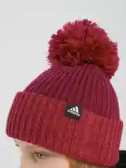 Шапка для девочек Adidas FAT BRIM BEANIE   POWBER/POWPNK