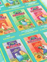 Корм для попугаев "Кеша", зерносмесь с морской капустой, 500 г