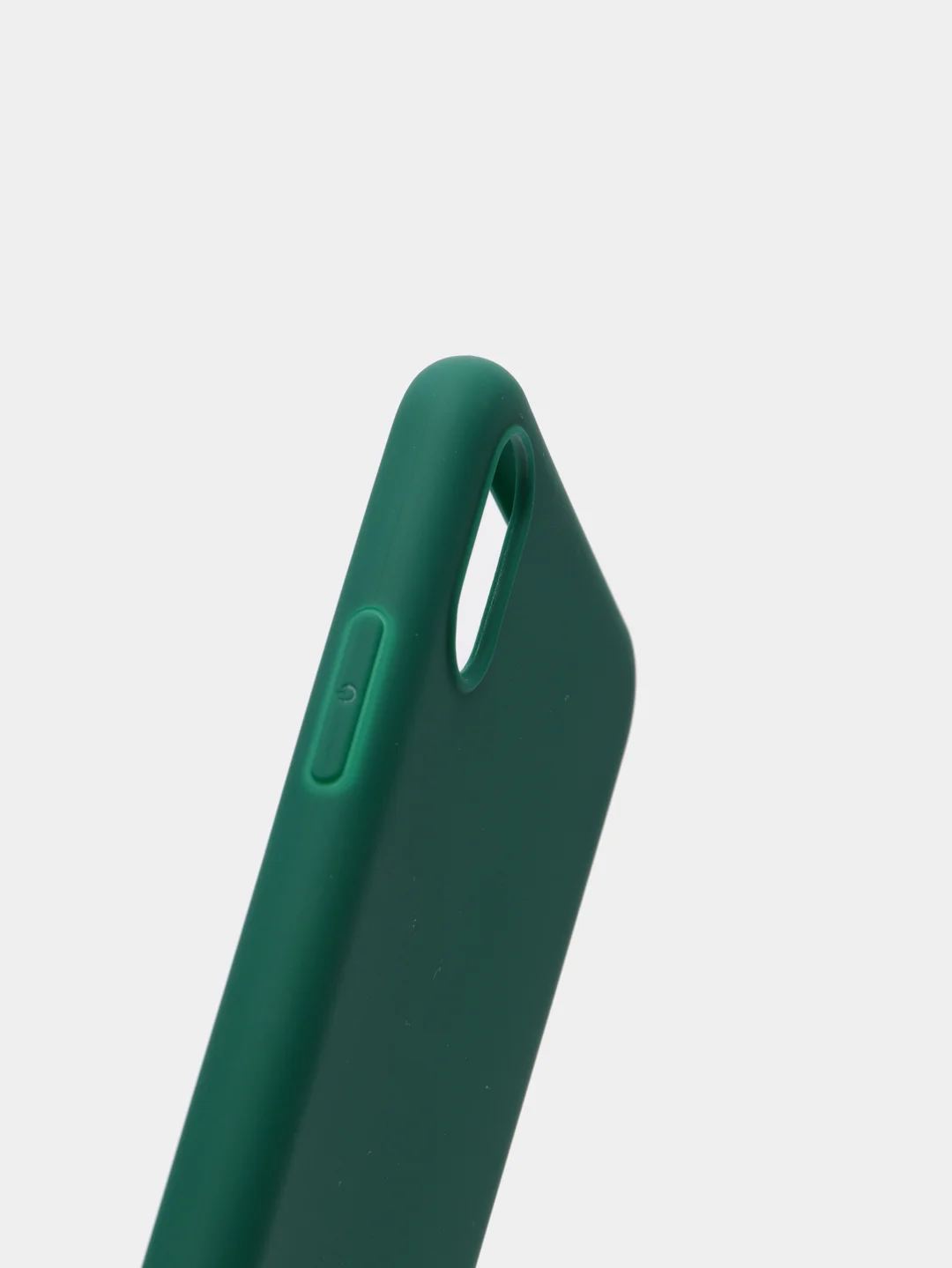 Зеленый чехол для Apple iPhone X / XS силиконовый, 14 цветов