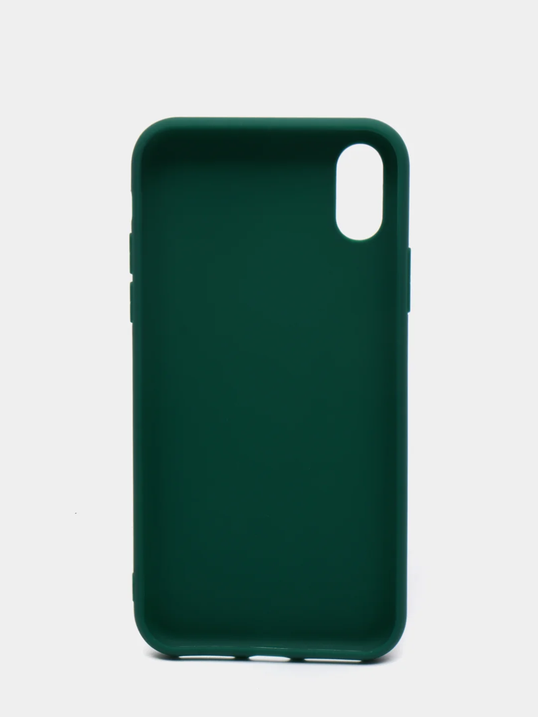 Зеленый чехол для Apple iPhone X / XS силиконовый, 14 цветов