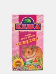 Корм для хомяков "Кеша" Зерносмесь+минералы, 500 г