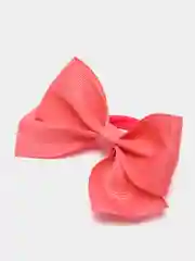 Коралловый подарочный набор девочке: банты на резинках и заколка
