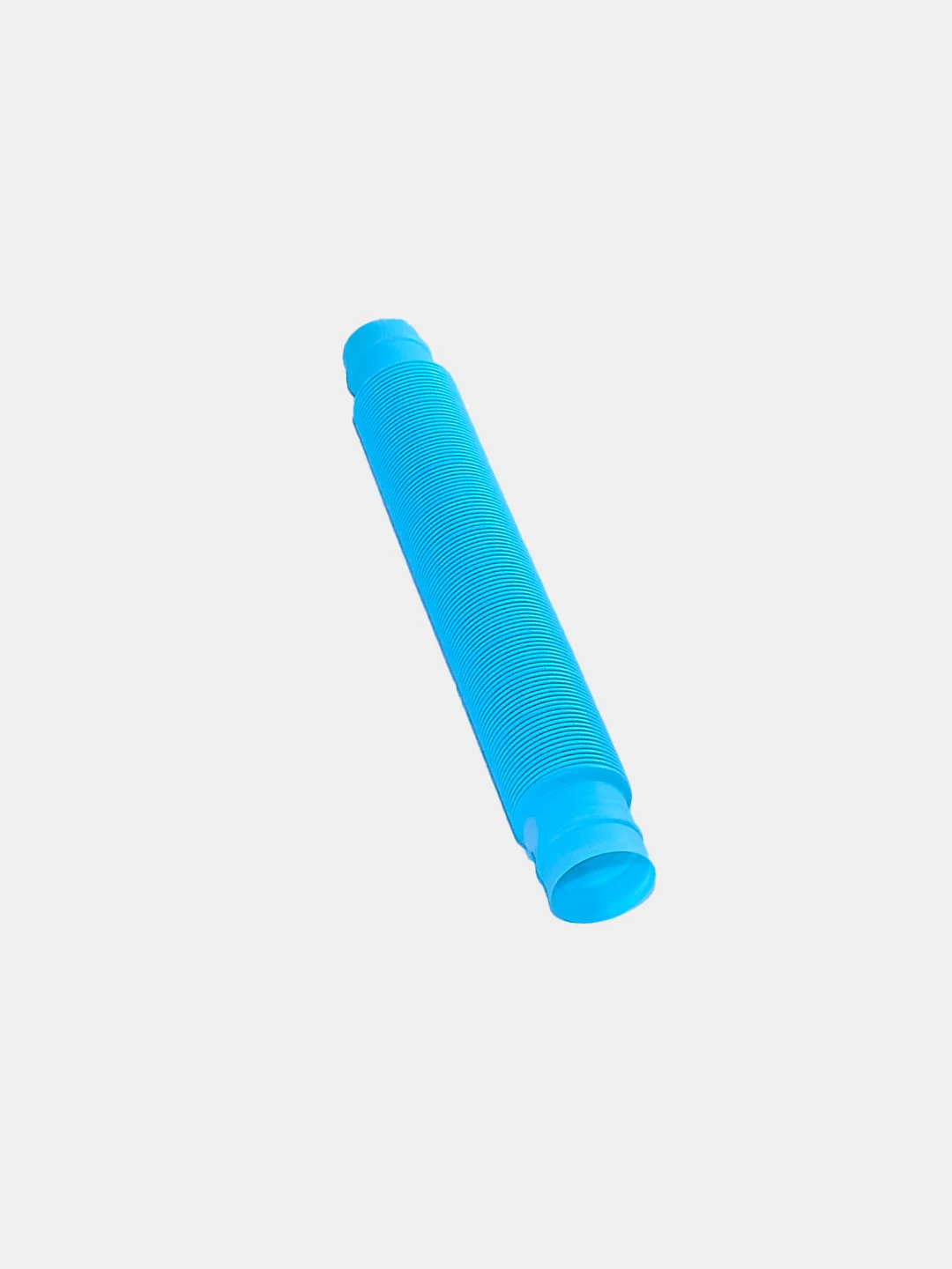 Голубой трубка "Pop-it" для детей, 21 см