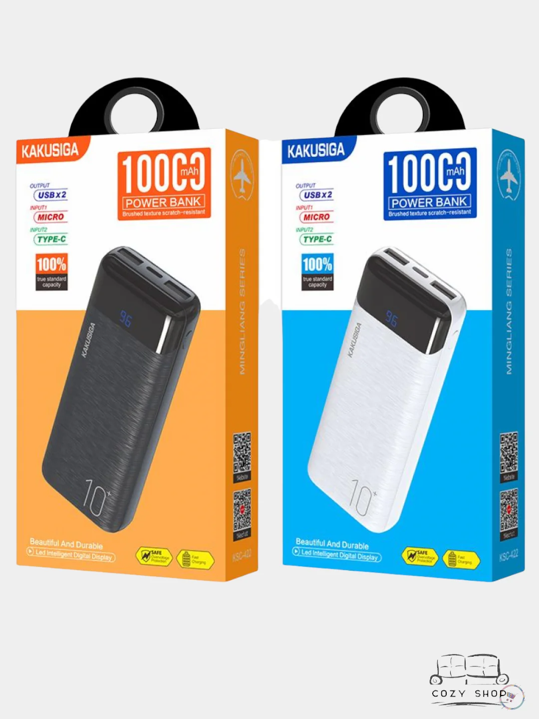 Внешний аккумулятор 10000 mAh Power Bank