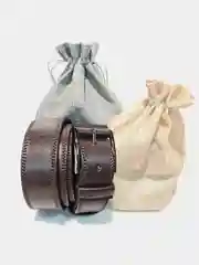 Ремень мужской натуральная кожа коричневый