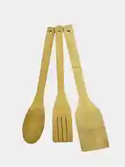 Лопатки бамбуковые , 3 шт