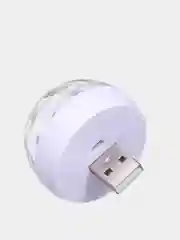 Usb светодиодный мини диско шар с датчиком музыки