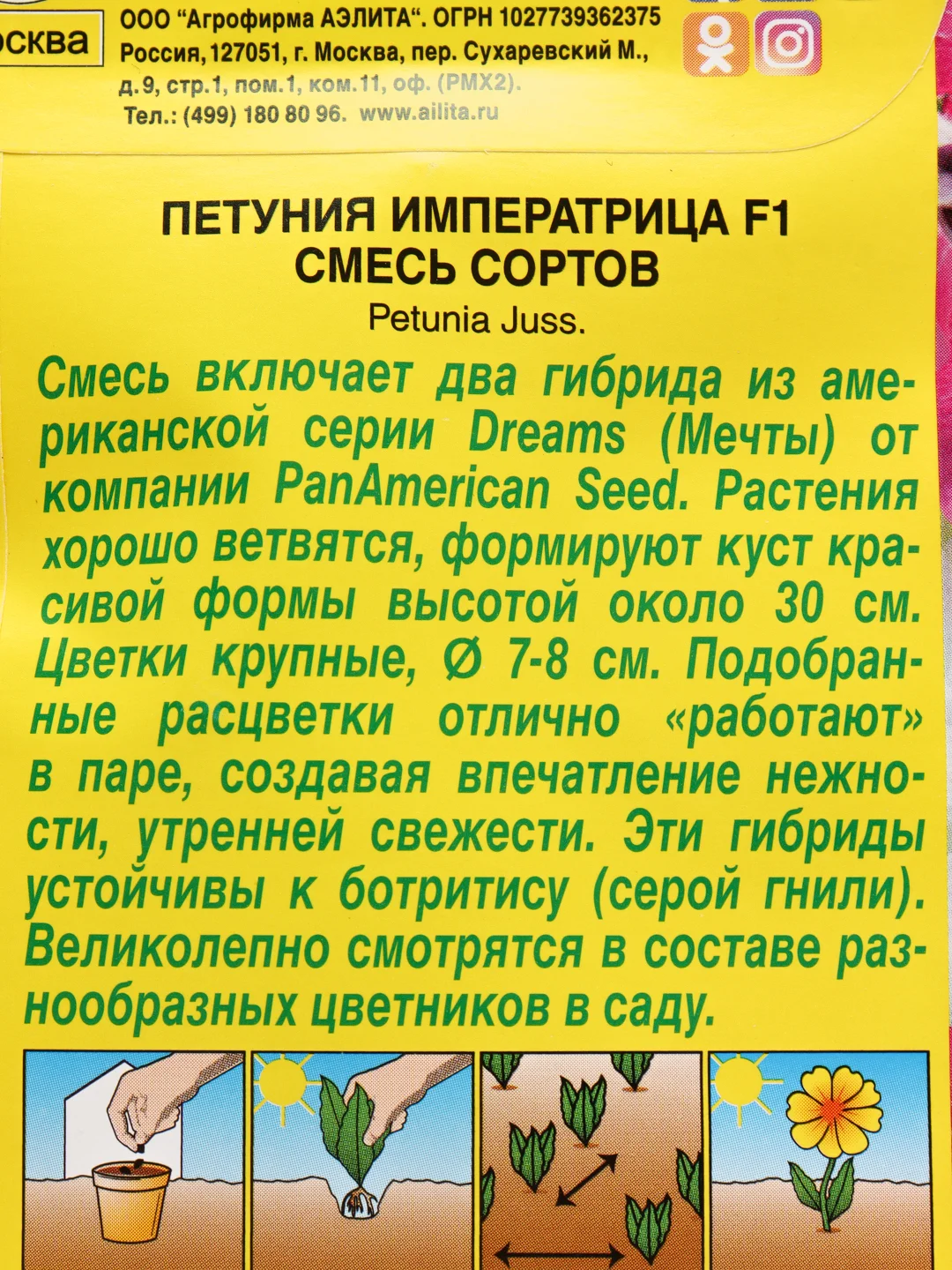 Петуния Императрица (семена,цветы)