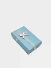 Голубой подарочная коробочка для украшений, 5*8*2,5 см