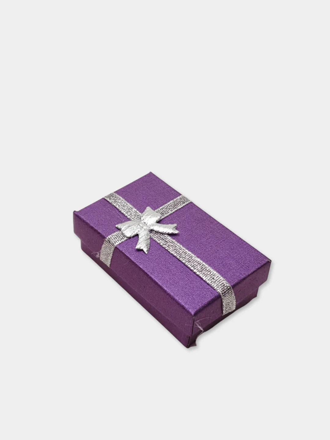Сиреневый подарочная коробочка для украшений, 5*8*2,5 см