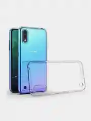 Чехол Samsung A01, прозрачный, силиконовый