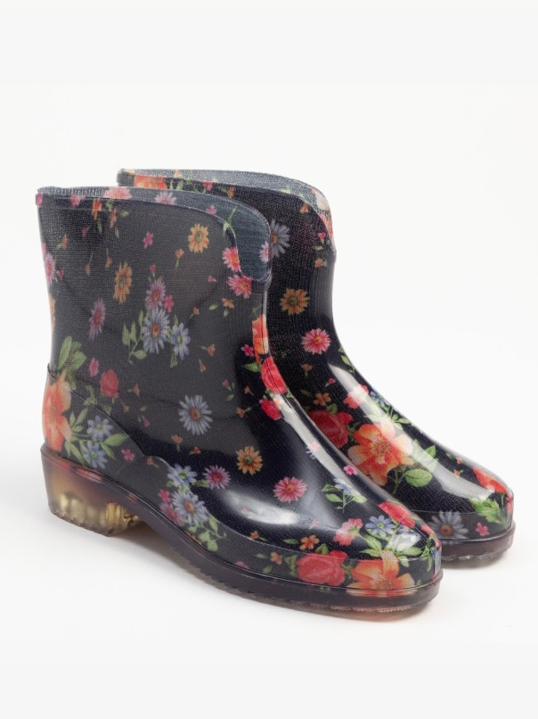 Сапоги резиновые женские непромокаемые утепленные/обувь для туризма и .
