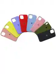 Сиреневый чехол Silicone Case для iPhone 11, XR, 12, 7, 8, SE, XS, X, 8+, 7+, 6s, 6, Pro,Max