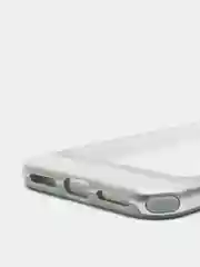 Серебряный прозрачный чехол-бампер (акриловый) для iPhone