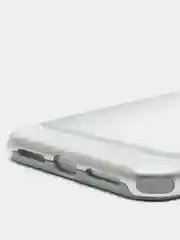 Серебряный прозрачный чехол-бампер (акриловый) для iPhone