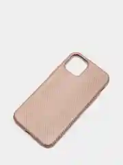Розовый силиконовый карбоновый чехол на iPhone 6, 6S / 7, 8 / 7 Plus, 8 Plus / X, XS / XR / XS Max / 11 / 11 Pro