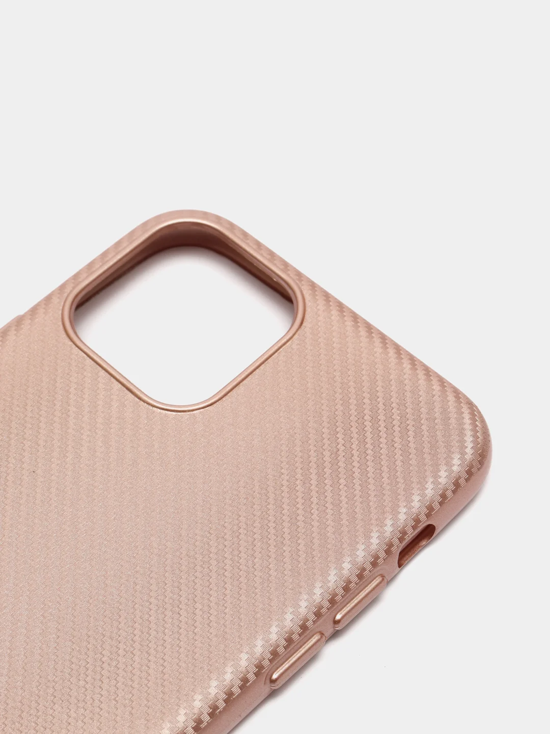 Розовый силиконовый карбоновый чехол на iPhone 6, 6S / 7, 8 / 7 Plus, 8 Plus / X, XS / XR / XS Max / 11 / 11 Pro