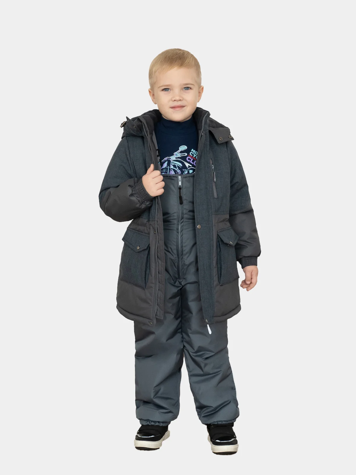 Хром куртка для мальчика Arctic kids, зима