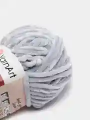 Серебряный пряжа плюшевая YarnArt Chenille