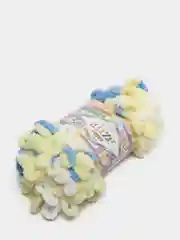 Золотистый хаки пряжа Alize Puffy петельки