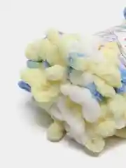 Золотистый хаки пряжа Alize Puffy петельки